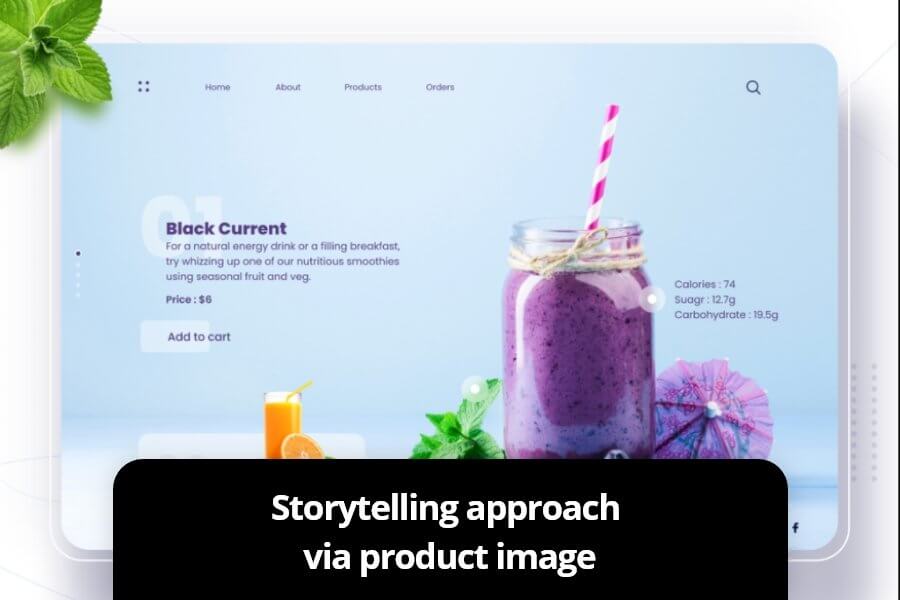 E-Commerce Website Design Trends to Look Out (Storytelling approach via) - ColorWhistle