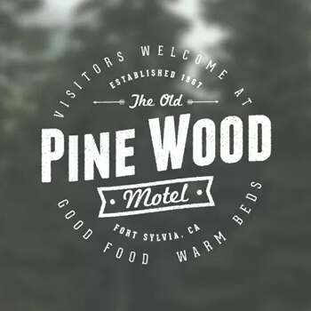 Vintage Logo Designs that Looks Ever-Fresh (PineWood) - ColorWhistle