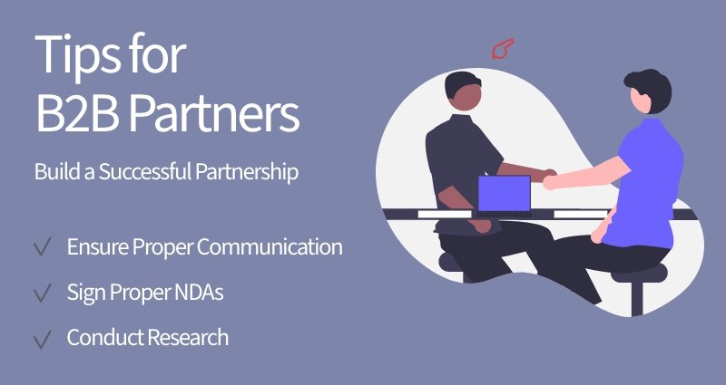 B2B Partnership Tips - ColorWhistle