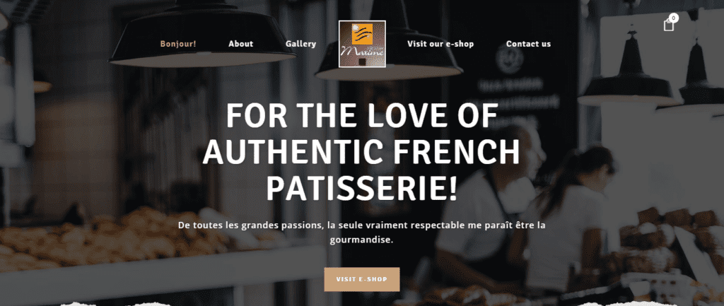 Bakery Website Design Ideas and Inspirations (Patisserie) - ColorWhistle