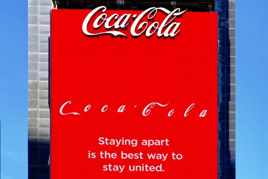 COVID -19 Awareness Ad Design Ideas and Inspirations (CocaCola) - ColorWhistle
