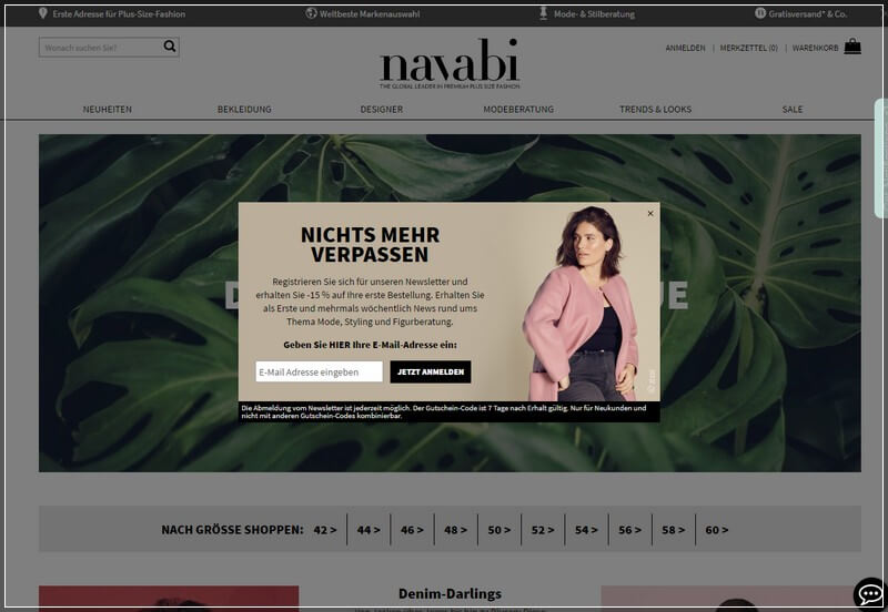 Fashion Web Design Ideas and Inspirations (navabi) - ColorWhistle