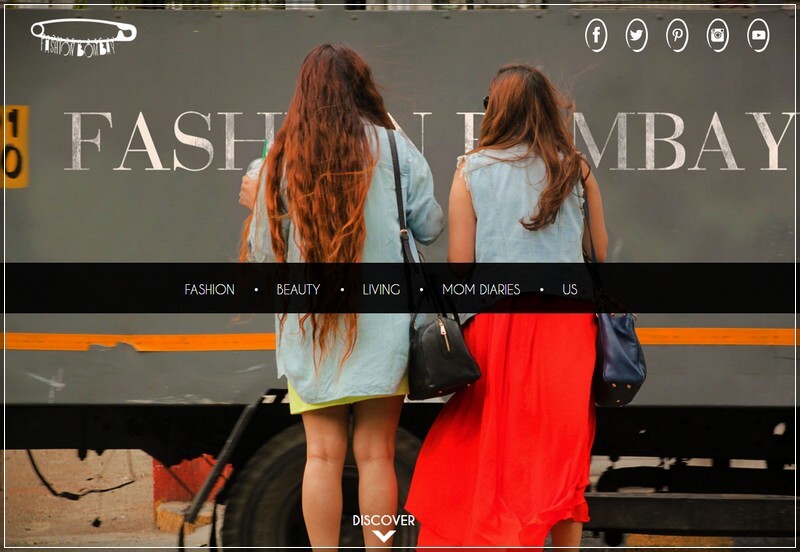 Best Fashion Website Design - fashion bombay