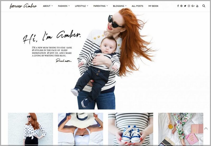 Fashion Web Design Ideas and Inspirations (forevercumber) - ColorWhistle