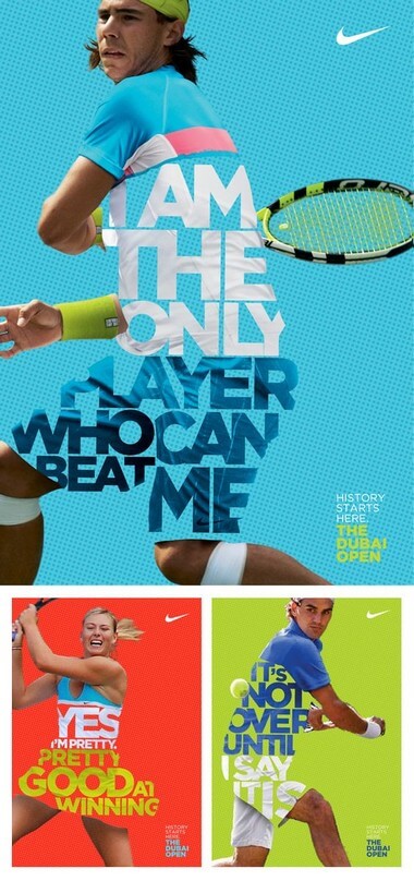 Combining Illustrations and Photographs Design Ideas (Tennis) - ColorWhistle