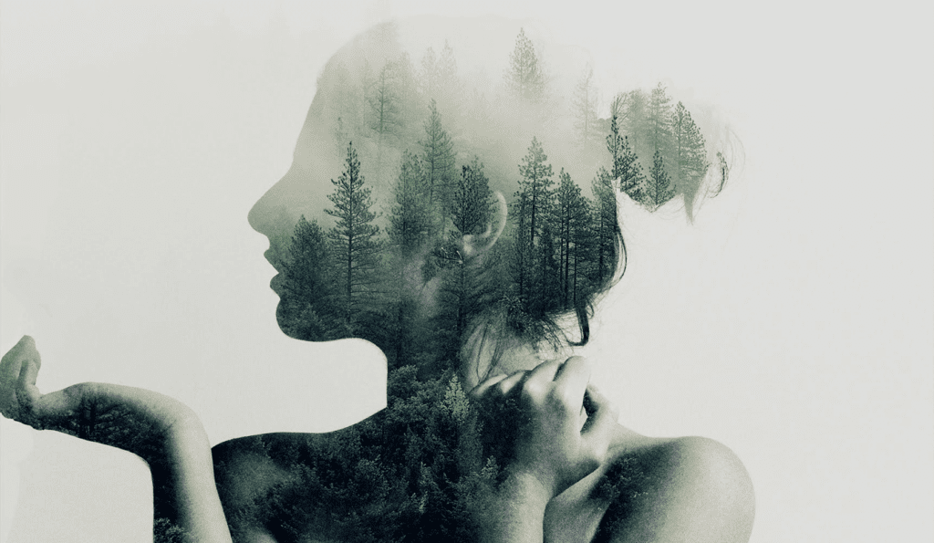 Graphic Design Ideas And Trends (Double Exposure women and tree) - ColorWhistle