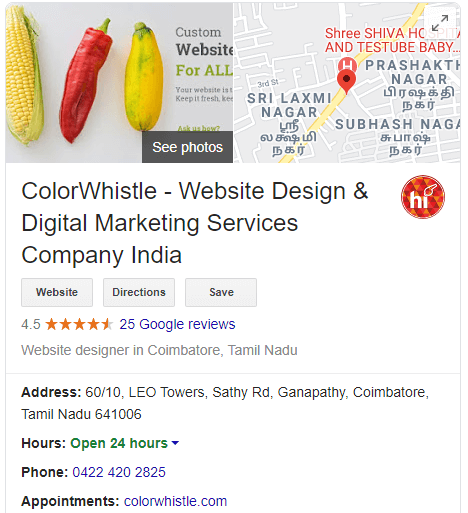 Local SEO Checklist and Local Advertising Online (Google Knowledge Panel) - ColorWhistle
