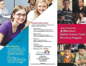 Best Online Education Promotional Brochures Design (JCPS)  - ColorWhistle