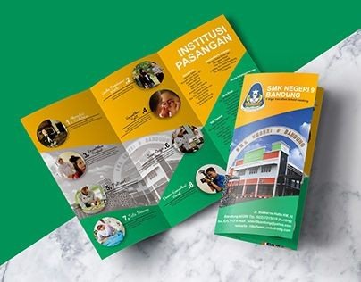 Online Education Promotional Brochures Design Ideas  - ColorWhistle