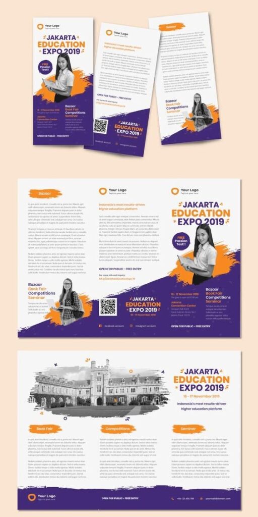 Best Online Education Promotional Brochures Design (Jakarta)  - ColorWhistle