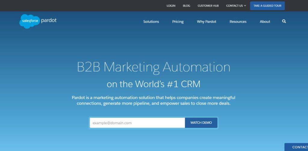 Best Marketing Automation Tools (pardot) - ColorWhistle