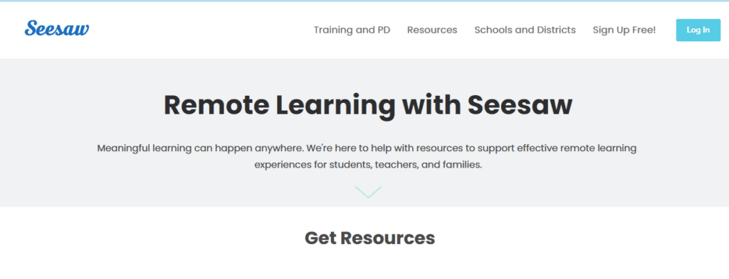 Top E-Learning Web Apps for Online Classroom (Seesaw) - ColorWhistle