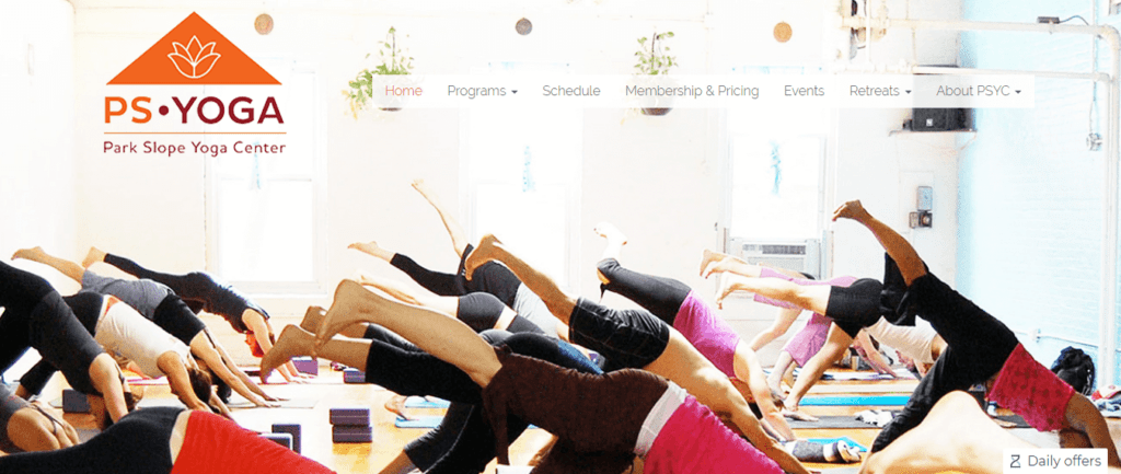 Yoga Website Design Ideas and Inspirations (PS) - ColorWhistle