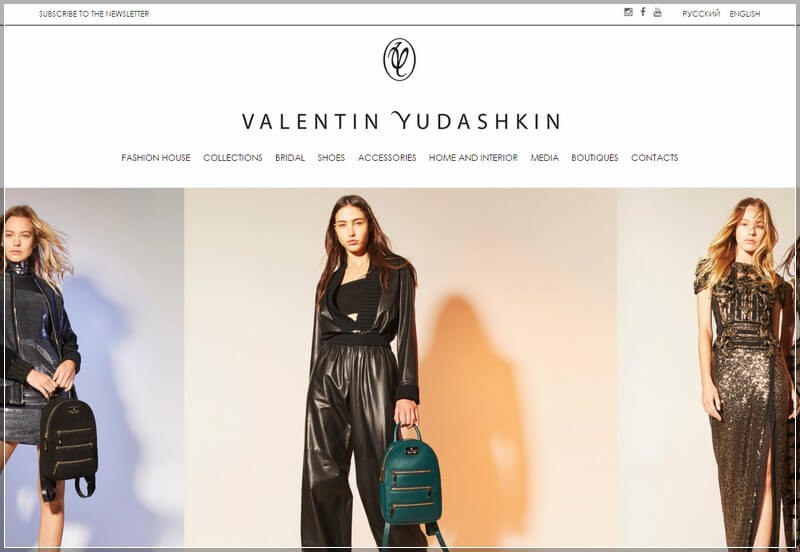 Fashion Web Design Ideas and Inspirations (valentin) - ColorWhistle