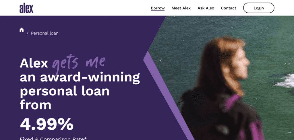 Australian Loan and Finance Website Design (Alex) - ColorWhistle