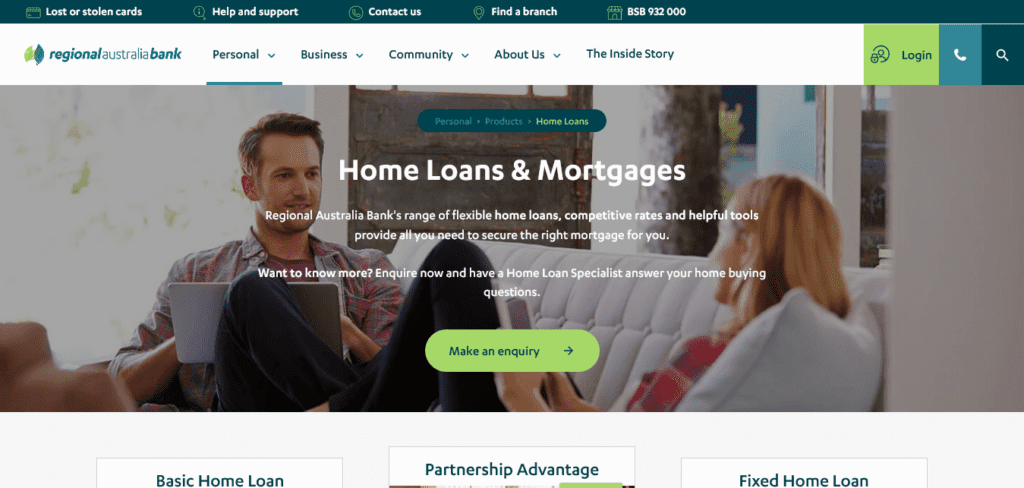 Australian Loan and Finance Website Design (RAB) - ColorWhistle