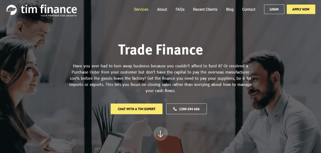 Australian Trade Finance Website Ideas (Tim) - ColorWhistle