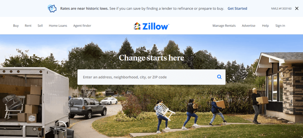 Best Real Estate Web Apps (Zillow) - ColorWhistle