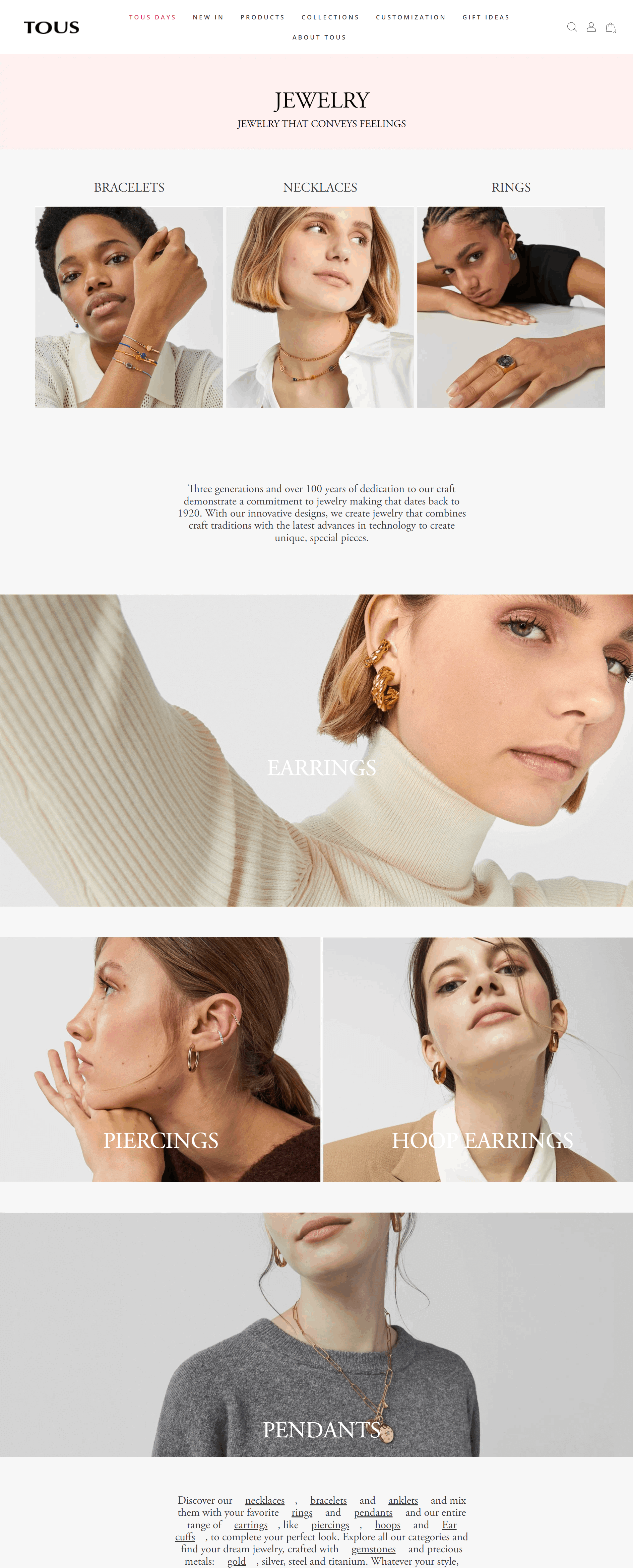 Jewelry Web Design Ideas (Tous)- ColorWhistle