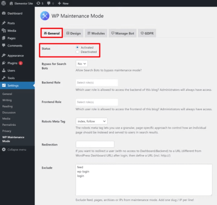 WordPress Maintenance Mode and it’s Significance (WordPress Maintenance Mode) - ColorWhistle