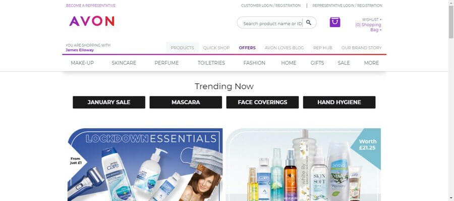 Top Beauty & Lifestyle E-commerce Websites – A Tech Audit (Avon) - ColorWhistle