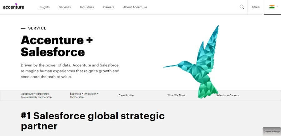 Salesforce Consultant Companies in India (Accenture) - ColorWhistle