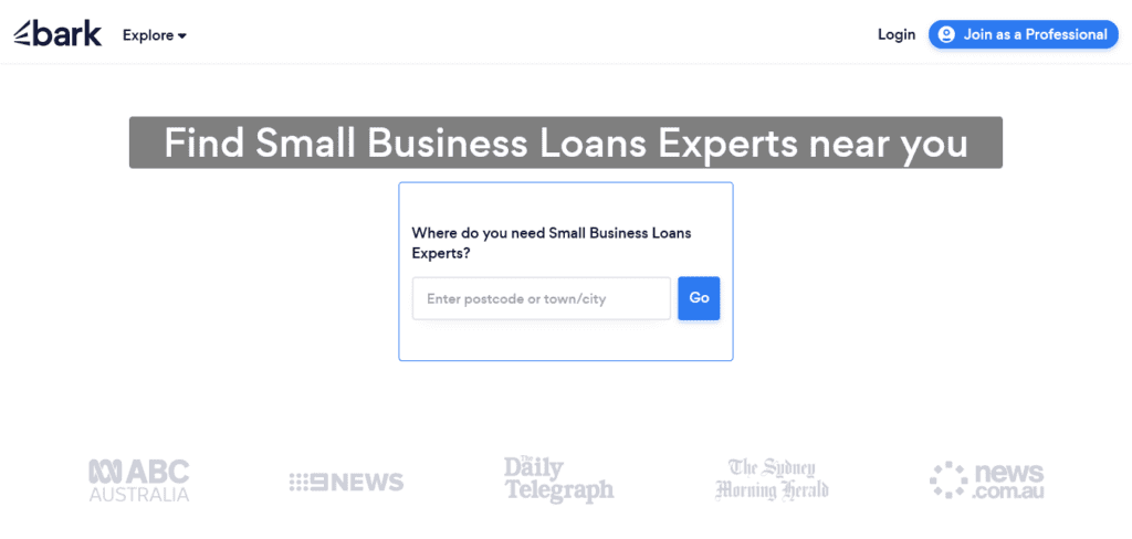 Australian Small Business Loan Website Ideas (Bark) - ColorWhistle