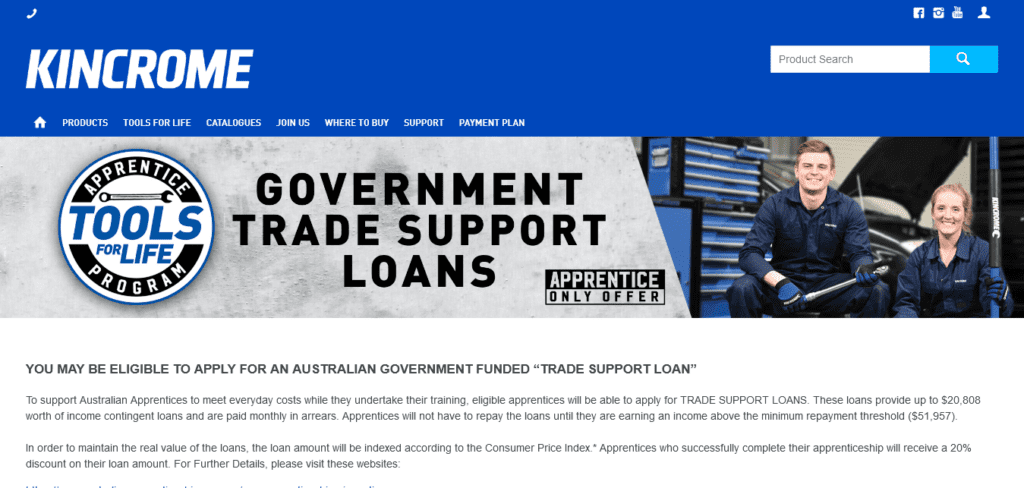 Australian Trade Finance Website Ideas (kincrome) - ColorWhistle