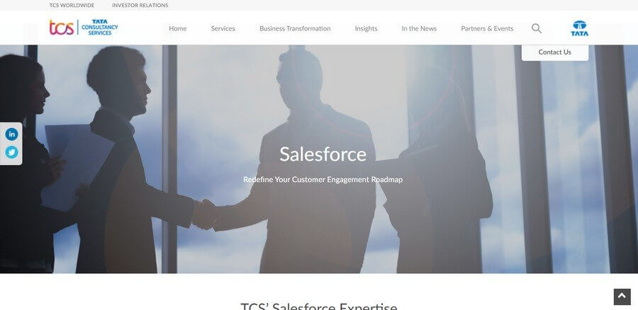Salesforce Consultant Companies in India (tcs) - ColorWhistle