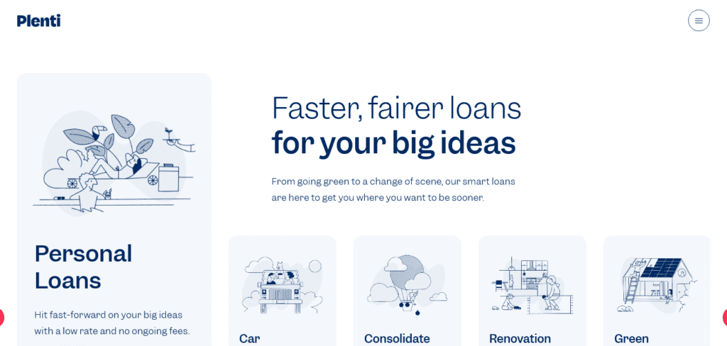 Australian Loan and Finance Website Design (Plenti) - ColorWhistle