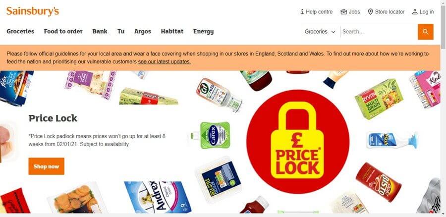 Top Grocery E-commerce Websites – A Tech Audit (Sainsbury’s) - ColorWhistle