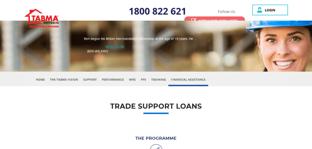 Australian Trade Finance Website Ideas (Tabma) - ColorWhistle