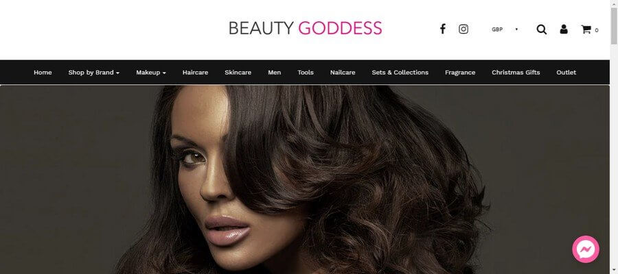 Top Beauty & Lifestyle E-commerce Websites – A Tech Audit (Beauty Goddess) - ColorWhistle