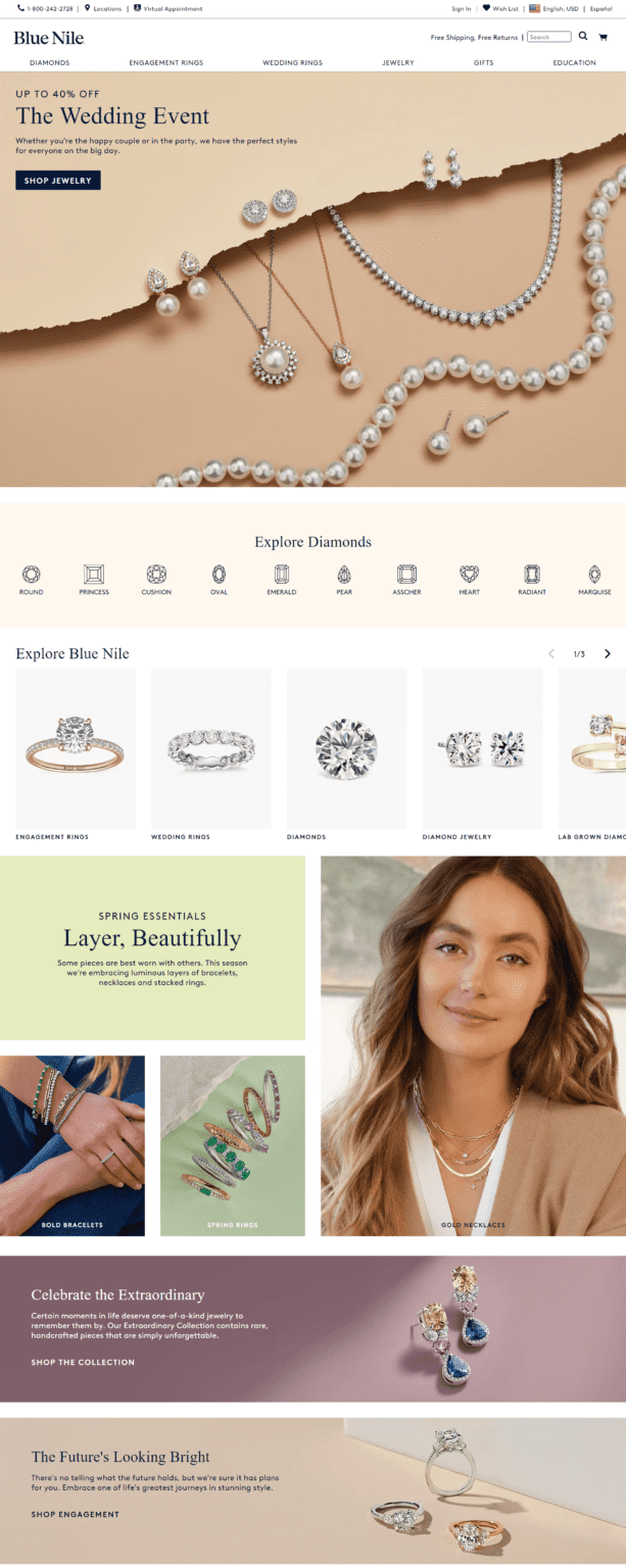 9+ Jewelry Website Design Ideas, Best Online Jewel Shop 2026