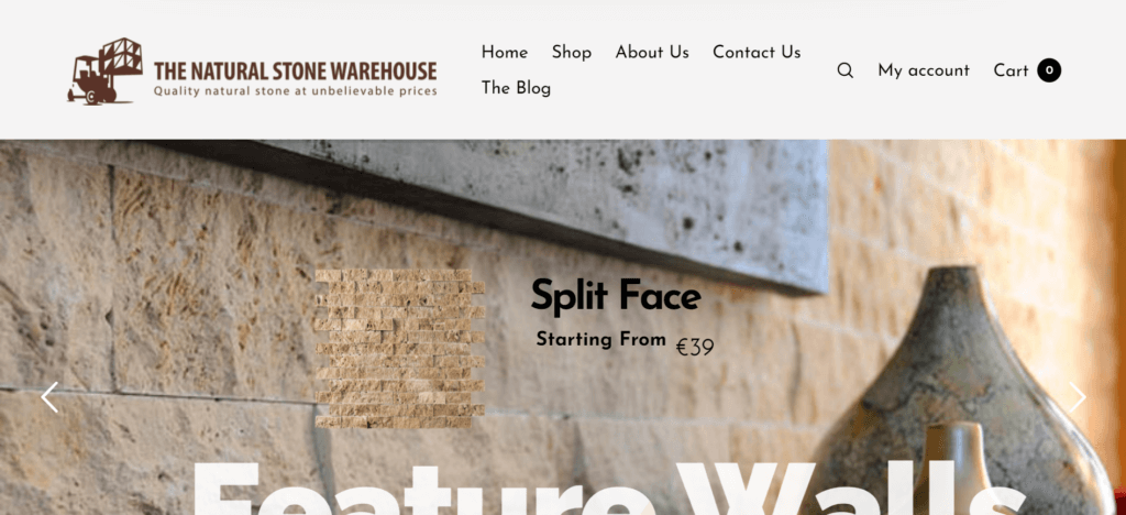 Italian Flooring Company Website Ideas (Natural Stone) - ColorWhistle