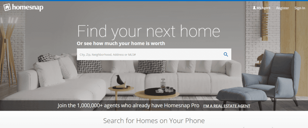 Best Real Estate Web Apps (Homesnap) - ColorWhistle