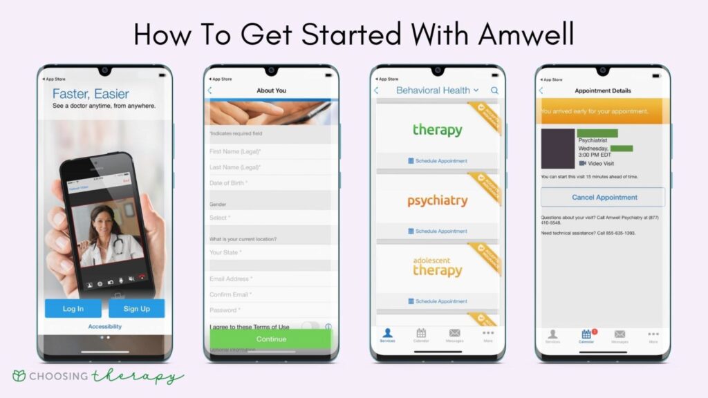 How Telehealth Improves Patient Outcomes (Amwell telehealth platform) - ColorWhistle