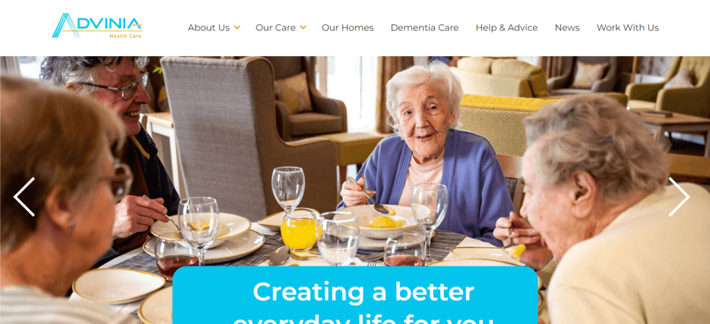 Healthcare & Medical Website Design Ideas (Advinia) - ColorWhistle