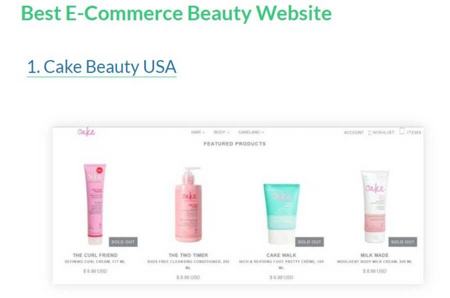 E-commerce vs Online Marketplace – What is the Difference (Cake Beauty USA) - ColorWhistle