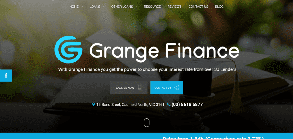 Australian Mortgage Loan Website Ideas (Grange) - ColorWhistle