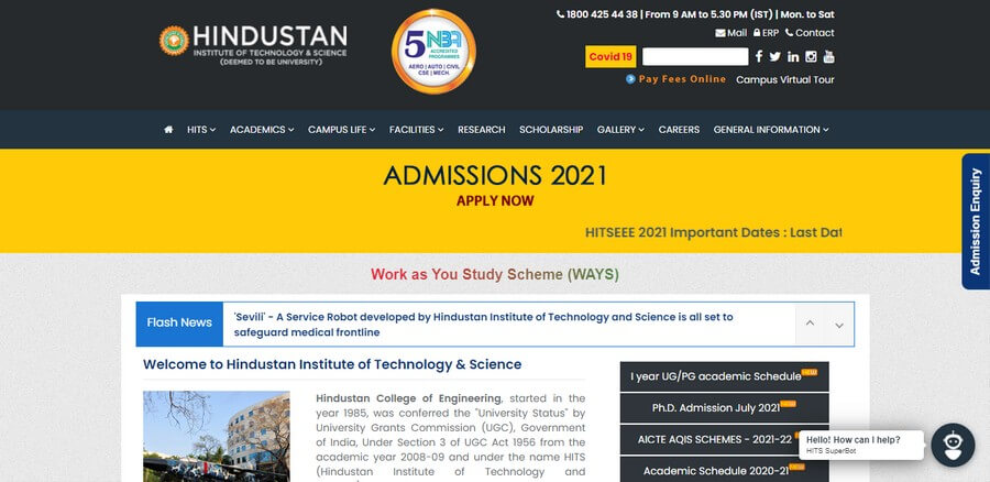 Educational Institutions in Coimbatore  Digital Marketing Audit (Hindustan) - ColorWhistle