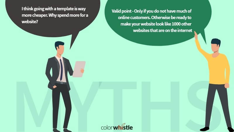 Myths about Website Development, Design, and Web Application (Home page Importance) - ColorWhistle