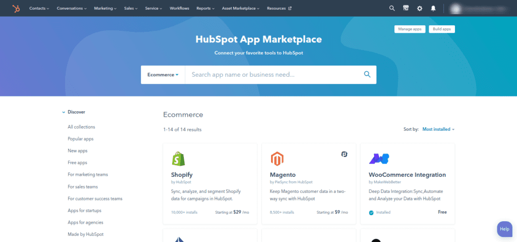 HubSpot for E-commerce Sales & Marketing Automation (HubSpot App Marketplace) - ColorWhistle