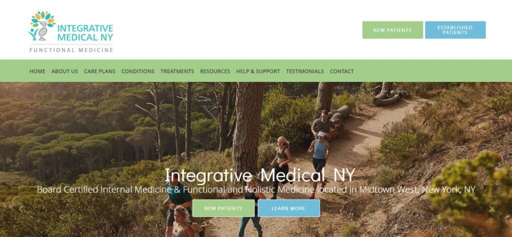 Healthcare & Medical Website Design Ideas (Integrative) - ColorWhistle