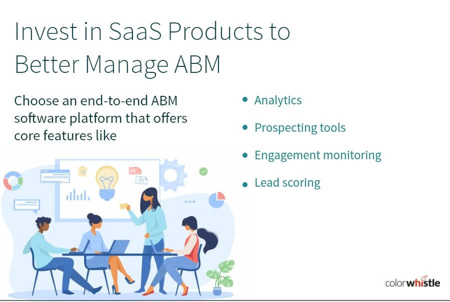 Small Businesses can Start with ABM (Invest in SaaS Products to Better Manage ABM) - ColorWhistle
