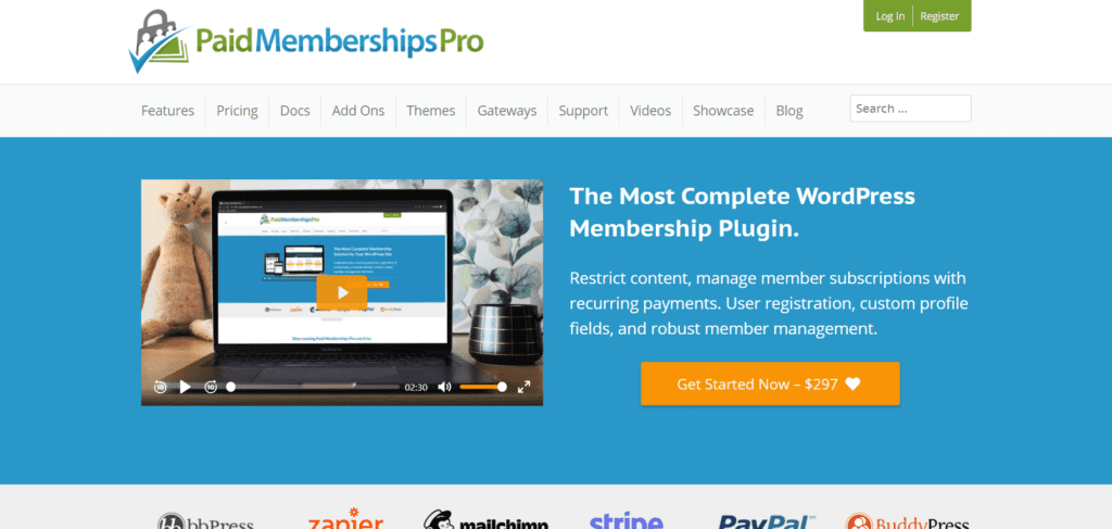 Membership Website Development – PMPro, BuddyBoss, Memberpress Comparisons (Paid Memberships Pro)  - ColorWhistle
