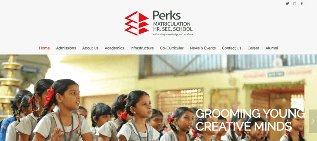 Top Schools in Coimbatore : Digital Marketing Audit (Perks) - ColorWhistle