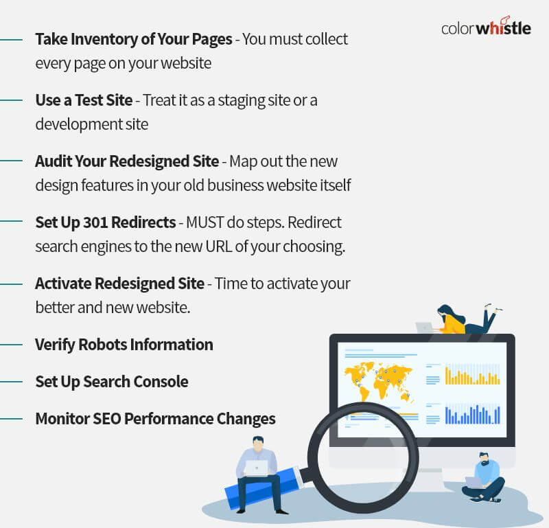 Redesign a Website Without Losing SEO - ColorWhistle