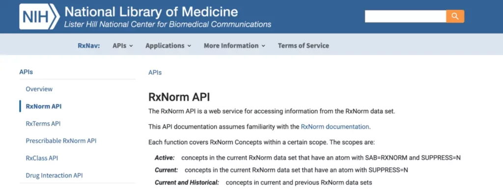 Healthcare APIs for Seamless Integrations (NIH) - ColorWhistle