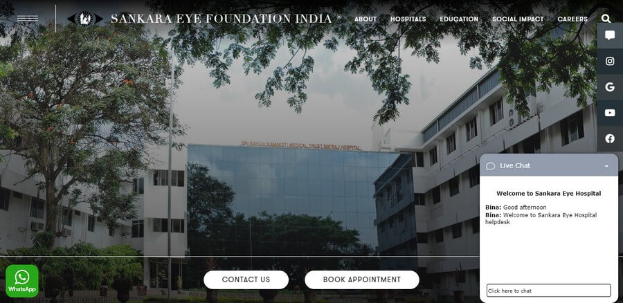 Top Eye Care Centers In Coimbatore (Sankara) - ColorWhistle
